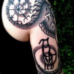 photo of viking tattoo 22.02.2019 №297 - idea of a tattoo on the theme Vikings - tattoovalue.net