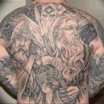photo of viking tattoo 22.02.2019 №307 - idea of a tattoo on the theme Vikings - tattoovalue.net