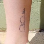 photo tattoo cello 19.02.2019 №005 - cello tattoo design idea - tattoovalue.net