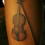 photo tattoo cello 19.02.2019 №098 - cello tattoo design idea - tattoovalue.net