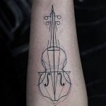 photo tattoo cello 19.02.2019 №055 - cello tattoo design idea - tattoovalue.net