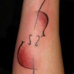photo tattoo cello 19.02.2019 №081 - cello tattoo design idea - tattoovalue.net