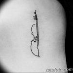 photo tattoo cello 19.02.2019 №089 - cello tattoo design idea - tattoovalue.net