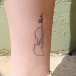 photo tattoo cello 19.02.2019 №095 - cello tattoo design idea - tattoovalue.net