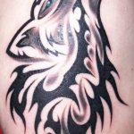 photo tattoo howling wolf 18.02.2019 №063 - wolf tattoo idea howling at moon - tattoovalue.net