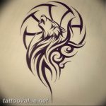 photo tattoo howling wolf 18.02.2019 №173 - wolf tattoo idea howling at moon - tattoovalue.net