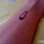 photo tattoo pin 04.02.2019 №057 - idea for tattoo tattoo pin - tattoovalue.net
