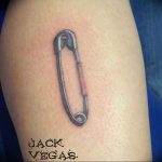 photo tattoo pin 04.02.2019 №062 - idea for tattoo tattoo pin - tattoovalue.net