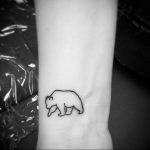 photo tattoo polar bear 05.02.2019 №003 - polar bear tattoo idea - tattoovalue.net