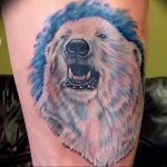 photo tattoo polar bear 05.02.2019 №019 - polar bear tattoo idea - tattoovalue.net