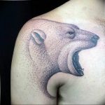photo tattoo polar bear 05.02.2019 №042 - polar bear tattoo idea - tattoovalue.net