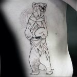 photo tattoo polar bear 05.02.2019 №051 - polar bear tattoo idea - tattoovalue.net