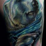 photo tattoo polar bear 05.02.2019 №065 - polar bear tattoo idea - tattoovalue.net