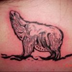 photo tattoo polar bear 05.02.2019 №071 - polar bear tattoo idea - tattoovalue.net