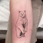 photo tattoo polar bear 05.02.2019 №100 - polar bear tattoo idea - tattoovalue.net