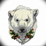 photo tattoo polar bear 05.02.2019 №101 - polar bear tattoo idea - tattoovalue.net
