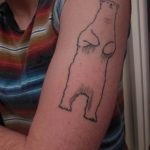 photo tattoo polar bear 05.02.2019 №113 - polar bear tattoo idea - tattoovalue.net