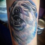 photo tattoo polar bear 05.02.2019 №120 - polar bear tattoo idea - tattoovalue.net