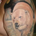 photo tattoo polar bear 05.02.2019 №125 - polar bear tattoo idea - tattoovalue.net