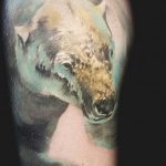 photo tattoo polar bear 05.02.2019 №127 - polar bear tattoo idea - tattoovalue.net