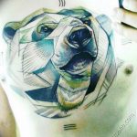 photo tattoo polar bear 05.02.2019 №128 - polar bear tattoo idea - tattoovalue.net