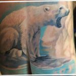 photo tattoo polar bear 05.02.2019 №129 - polar bear tattoo idea - tattoovalue.net