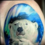 photo tattoo polar bear 05.02.2019 №131 - polar bear tattoo idea - tattoovalue.net