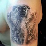 photo tattoo polar bear 05.02.2019 №144 - polar bear tattoo idea - tattoovalue.net