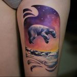 photo tattoo polar bear 05.02.2019 №183 - polar bear tattoo idea - tattoovalue.net