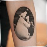 photo tattoo polar bear 05.02.2019 №189 - polar bear tattoo idea - tattoovalue.net