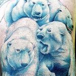photo tattoo polar bear 05.02.2019 №201 - polar bear tattoo idea - tattoovalue.net