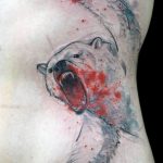 photo tattoo polar bear 05.02.2019 №206 - polar bear tattoo idea - tattoovalue.net