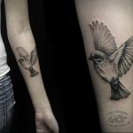 photo tattoo sparrow 19.02.2019 №048 - sparrow tattoo idea - tattoovalue.net