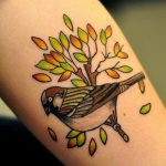 photo tattoo sparrow 19.02.2019 №049 - sparrow tattoo idea - tattoovalue.net