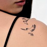 photo tattoo sparrow 19.02.2019 №010 - sparrow tattoo idea - tattoovalue.net