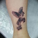 photo tattoo sparrow 19.02.2019 №031 - sparrow tattoo idea - tattoovalue.net