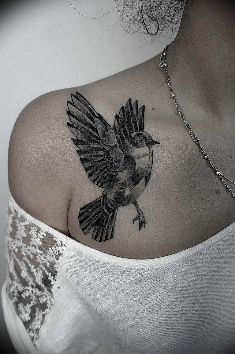photo tattoo sparrow 19.02.2019 №073 - sparrow tattoo idea - tattoovalue.net