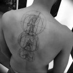photo tattoo vitruvian man 22.02.2019 №033 - idea for drawing Vitruvian man - tattoovalue.net