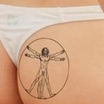 photo tattoo vitruvian man 22.02.2019 №139 - idea for drawing Vitruvian man - tattoovalue.net