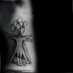 photo tattoo vitruvian man 22.02.2019 №199 - idea for drawing Vitruvian man - tattoovalue.net