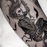 burning witch by Jedidia TattooNOW
