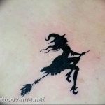 photo tattoo witch 18.02.2019 №062 - witch tattoo idea - tattoovalue.net