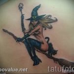 photo tattoo witch 18.02.2019 №156 - witch tattoo idea - tattoovalue.net