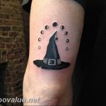 photo tattoo witch 18.02.2019 №006 - witch tattoo idea - tattoovalue.net