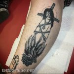 photo tattoo witch 18.02.2019 №009 - witch tattoo idea - tattoovalue.net