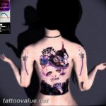 photo tattoo witch 18.02.2019 №019 - witch tattoo idea - tattoovalue.net