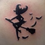 photo tattoo witch 18.02.2019 №043 - witch tattoo idea - tattoovalue.net