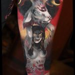 photo tattoo witch 18.02.2019 №082 - witch tattoo idea - tattoovalue.net