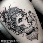 photo tattoo witch 18.02.2019 №084 - witch tattoo idea - tattoovalue.net