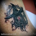 photo tattoo witch 18.02.2019 №112 - witch tattoo idea - tattoovalue.net